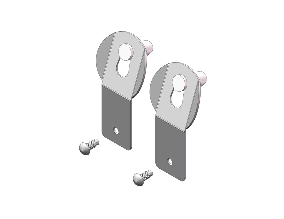 Husky Towing 31527 Replacement Plates, Rivets, Pin For Round Bar Hitch - Truck Part Superstore