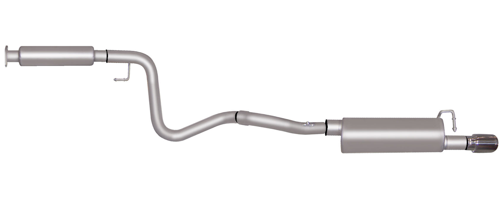 Gibson Performance Exhaust 315532 Cat-Back Single Exhaust System; Aluminized - Truck Part Superstore