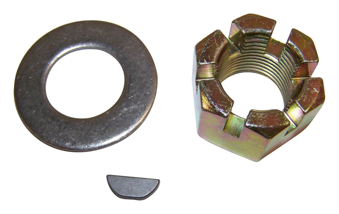 Crown Automotive Jeep Replacement 3155675K Axle Nut Kit; Rear; For Use w/AMC 20; Incl. Nut/Washer/Axle Key; - Truck Part Superstore