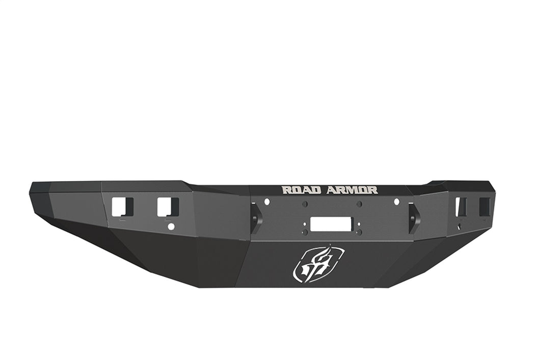 Road Armor 315R0B Stealth Winch Front Bumper; Steel; Satin Black; Square Fog Light Holes; - Truck Part Superstore