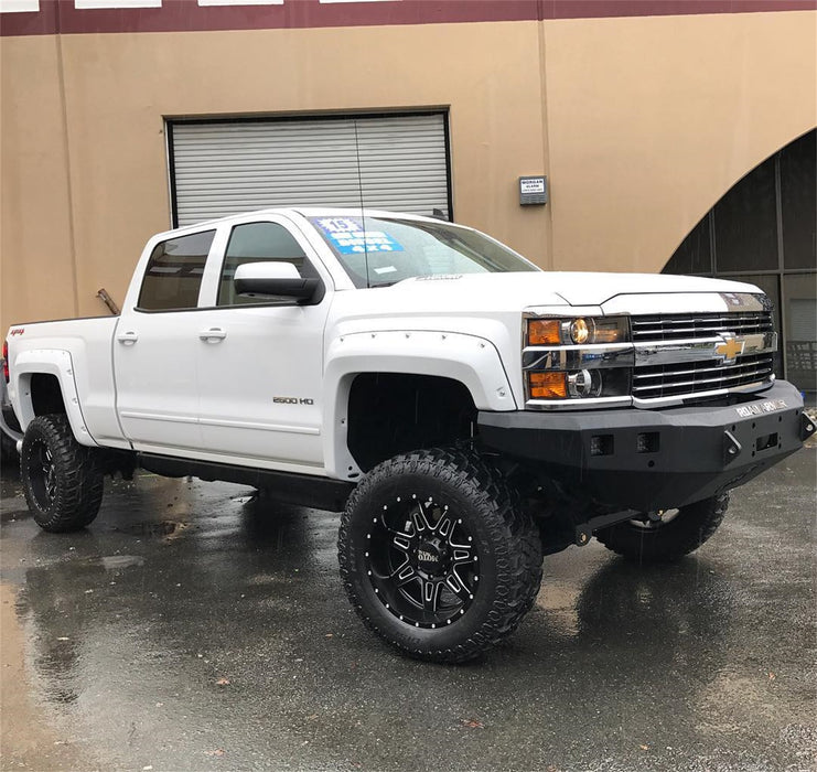 Road Armor 315R0B Stealth Winch Front Bumper; Steel; Satin Black; Square Fog Light Holes; - Truck Part Superstore