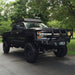 Road Armor 315R2B Stealth Winch Front Bumper; Titan II Guard; Satin Black; Square Fog Light Holes; - Truck Part Superstore