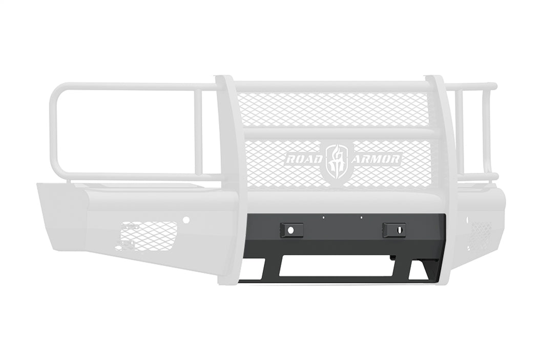 Road Armor 315V-NWP Vaquero Non-Winch Plate; Front; Satin Black; - Truck Part Superstore