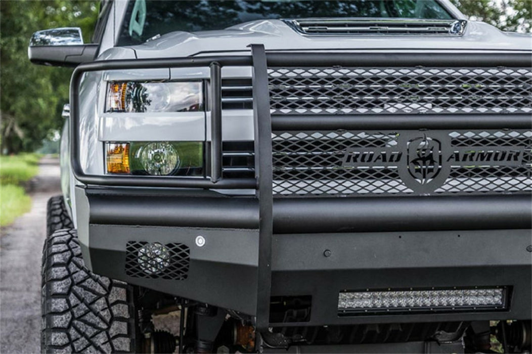 Road Armor 315VF6B Vaquero Non-Winch Front Bumper; Full Guard; Satin Black; - Truck Part Superstore