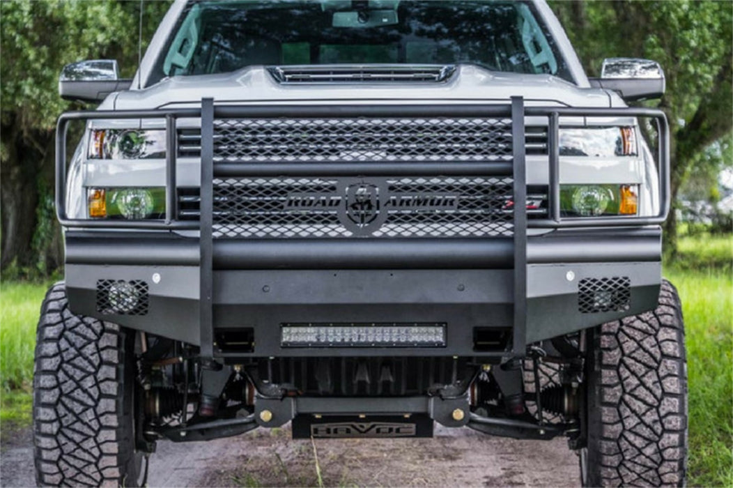 Road Armor 315VF6B Vaquero Non-Winch Front Bumper; Full Guard; Satin Black; - Truck Part Superstore