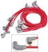 MSD 31609 8.5mm Super Conductor Wire Set; Fits Big Block Chevy Socket Style; Red; - Truck Part Superstore