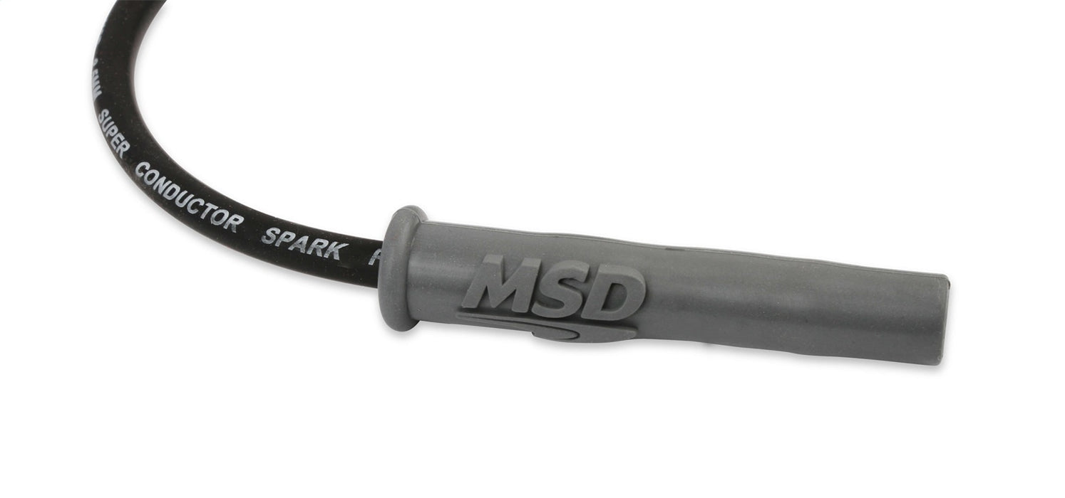 MSD 31633 8.5mm Super Conductor Wire Set; 8.5 mm; Low Resistance; Black; - Truck Part Superstore