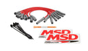 MSD 31639 8.5mm Super Conductor Wire Set; 8.5 mm; Low Resistance; Red; - Truck Part Superstore