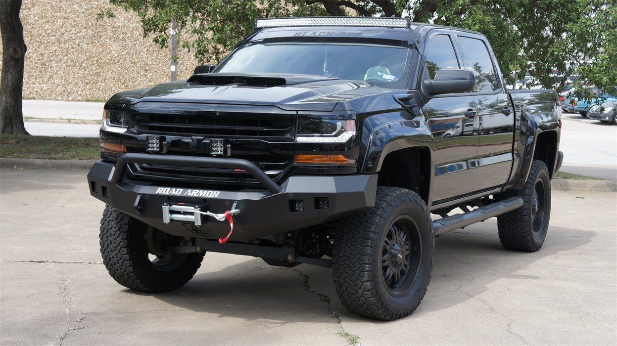 Road Armor 316R4B Stealth Winch Front Bumper - Truck Part Superstore