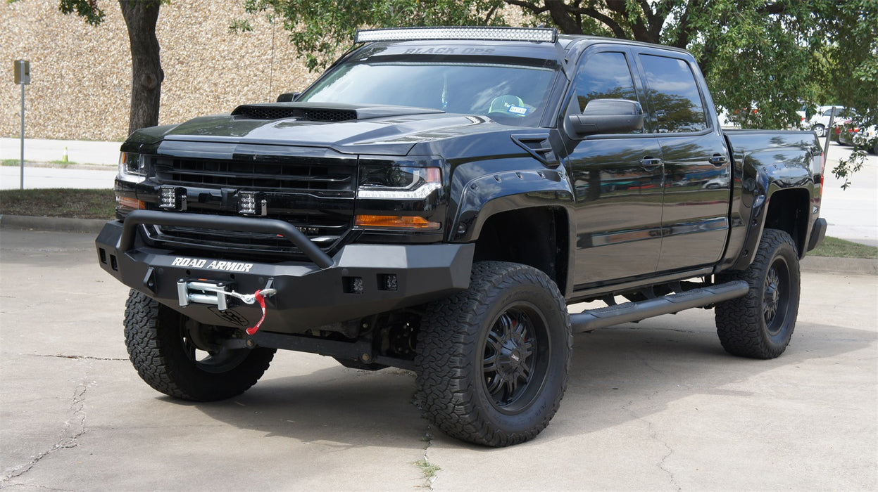 Road Armor 316R4B Stealth Winch Front Bumper - Truck Part Superstore