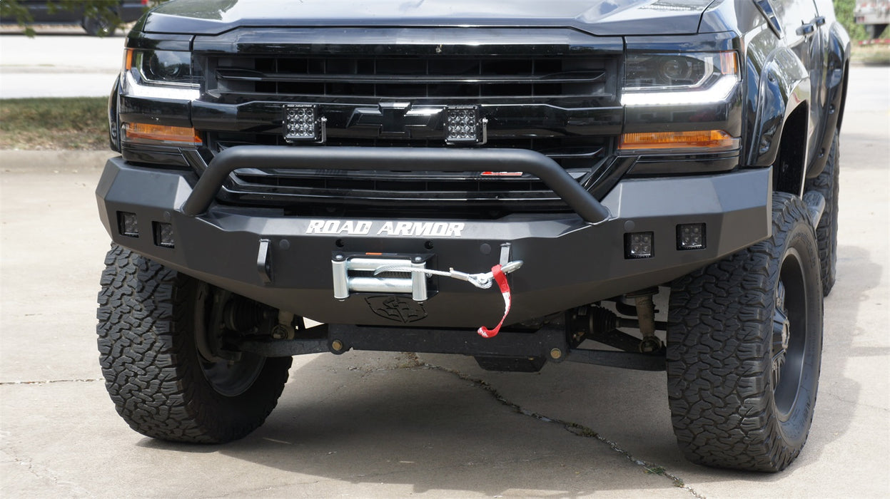 Road Armor 316R4B Stealth Winch Front Bumper - Truck Part Superstore