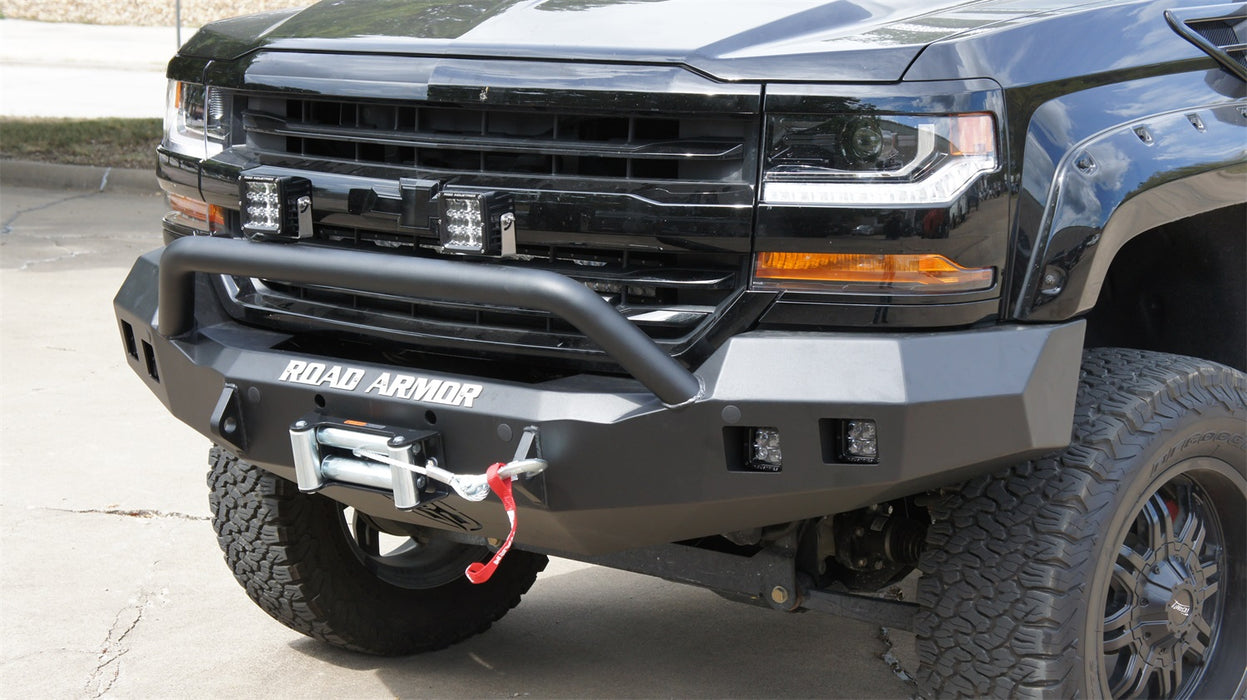 Road Armor 316R4B Stealth Winch Front Bumper - Truck Part Superstore