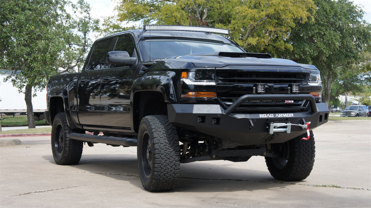 Road Armor 316R4B Stealth Winch Front Bumper - Truck Part Superstore