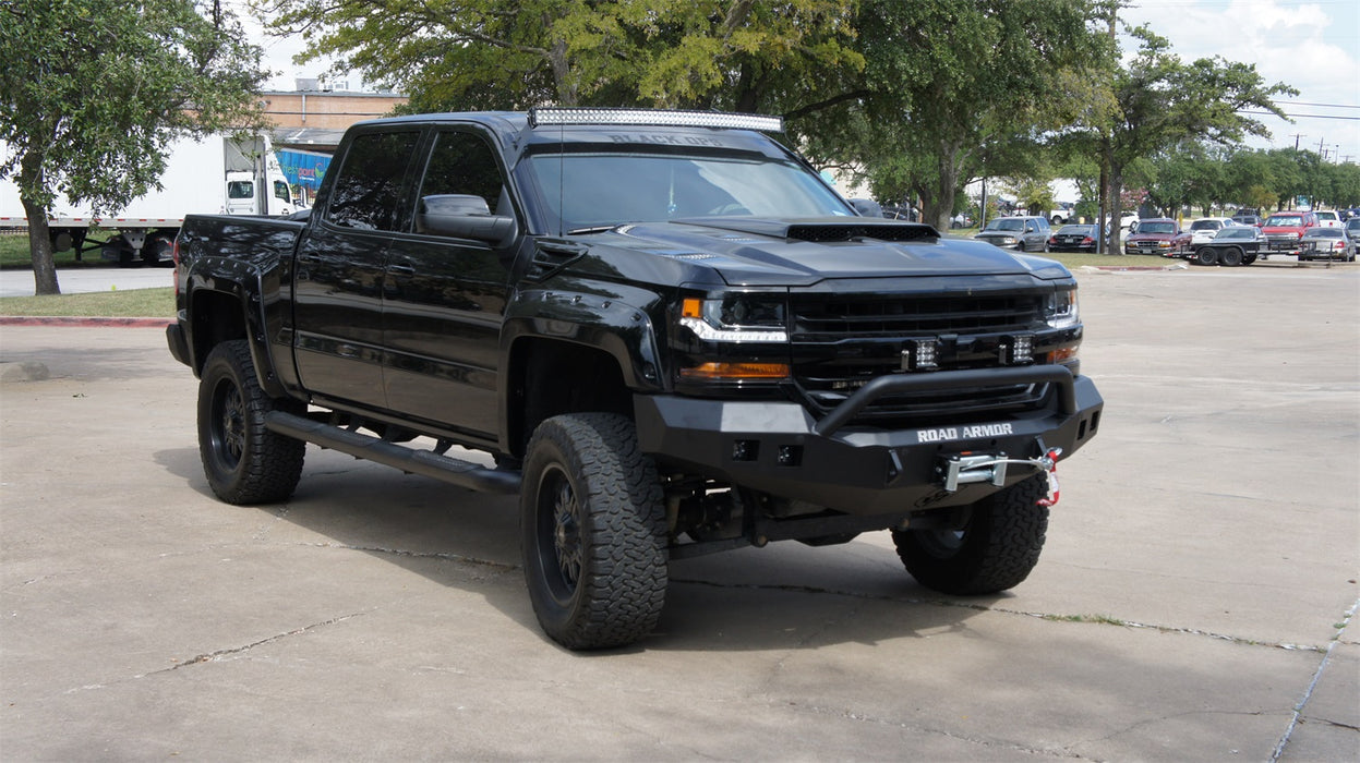 Road Armor 316R4B Stealth Winch Front Bumper - Truck Part Superstore