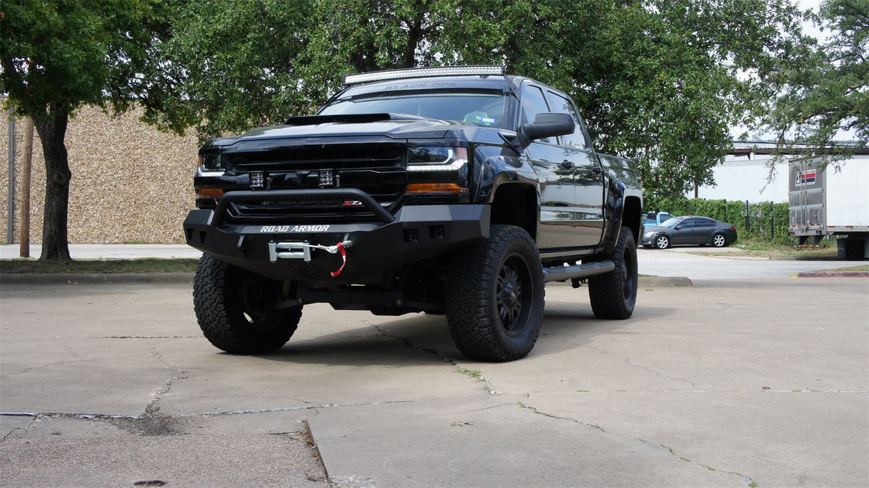 Road Armor 316R4B Stealth Winch Front Bumper - Truck Part Superstore