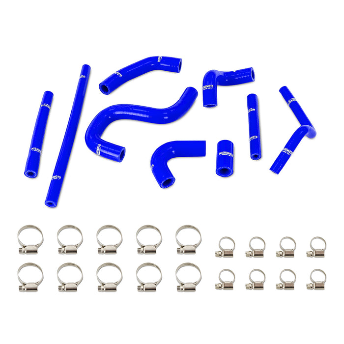 Mishimoto MMHOSE-4RUN34-96HHRBL Silicone Heater Hose Kit, fits Toyota 4Runner 3.4L 1996-2002 W/Rear Heater, Blue - Truck Part Superstore