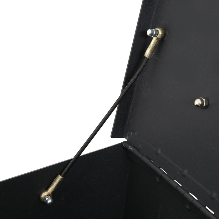 Smittybilt 31715 Security Floor Console 76-95 Wrangler CJ/YJ Denim Black Smittybilt - Truck Part Superstore