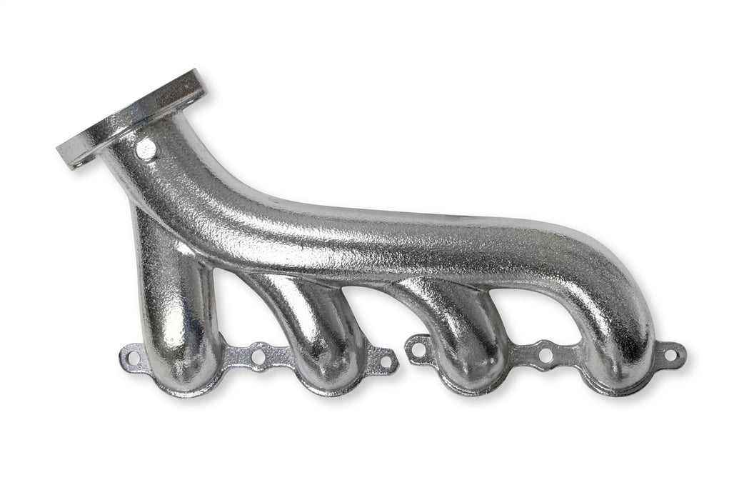 Flowtech 31730-1FLT Exhaust Manifold; For Use w/LS Engine Swap; 2.25 in. O.D.; Silver Ceramic; - Truck Part Superstore