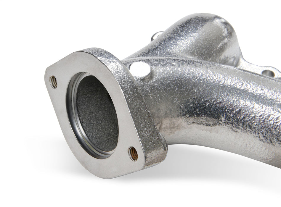 Flowtech 31730-1FLT Exhaust Manifold; For Use w/LS Engine Swap; 2.25 in. O.D.; Silver Ceramic; - Truck Part Superstore