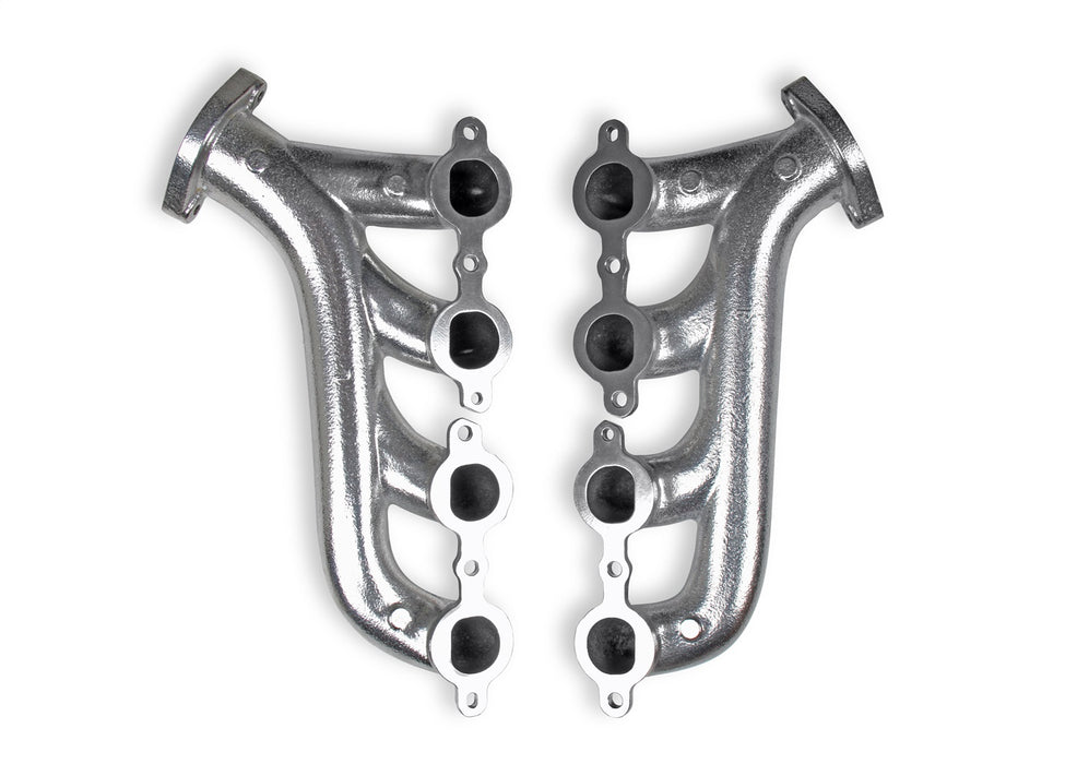 Flowtech 31730-1FLT Exhaust Manifold; For Use w/LS Engine Swap; 2.25 in. O.D.; Silver Ceramic; - Truck Part Superstore