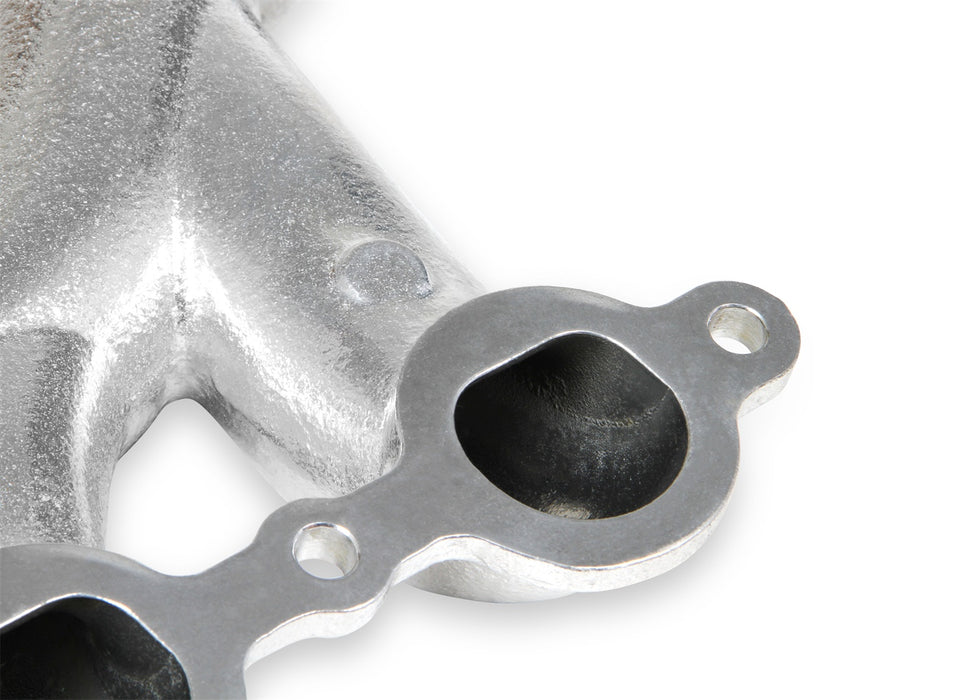 Flowtech 31730-1FLT Exhaust Manifold; For Use w/LS Engine Swap; 2.25 in. O.D.; Silver Ceramic; - Truck Part Superstore