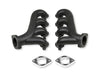 Flowtech 31730-3FLT Exhaust Manifold; For Use w/LS Engine Swap; 2.25 in. O.D.; Black Ceramic; - Truck Part Superstore