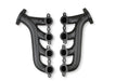 Flowtech 31730-3FLT Exhaust Manifold; For Use w/LS Engine Swap; 2.25 in. O.D.; Black Ceramic; - Truck Part Superstore