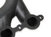 Flowtech 31730-3FLT Exhaust Manifold; For Use w/LS Engine Swap; 2.25 in. O.D.; Black Ceramic; - Truck Part Superstore