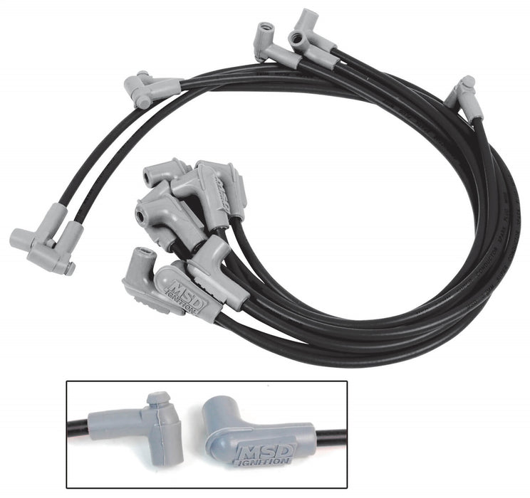 MSD 31763 Custom Spark Plug Wire Set - Truck Part Superstore