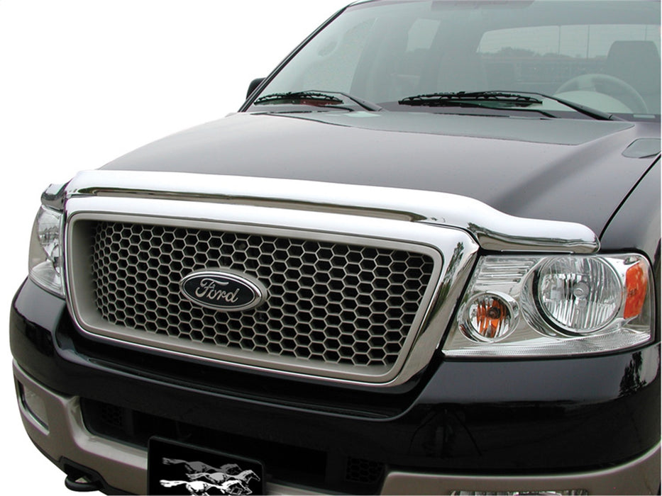 Stampede 318-8 Vigilante Premium Hood Protector; Chrome; - Truck Part Superstore