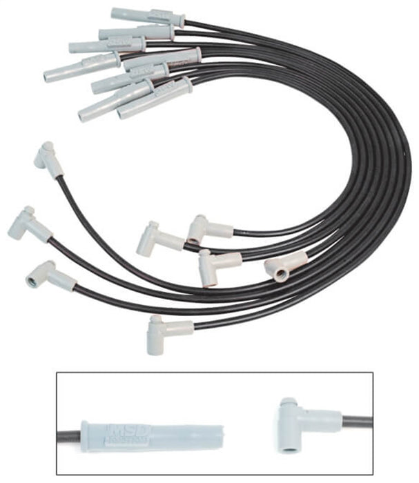 MSD 31803 Custom Spark Plug Wire Set - Truck Part Superstore