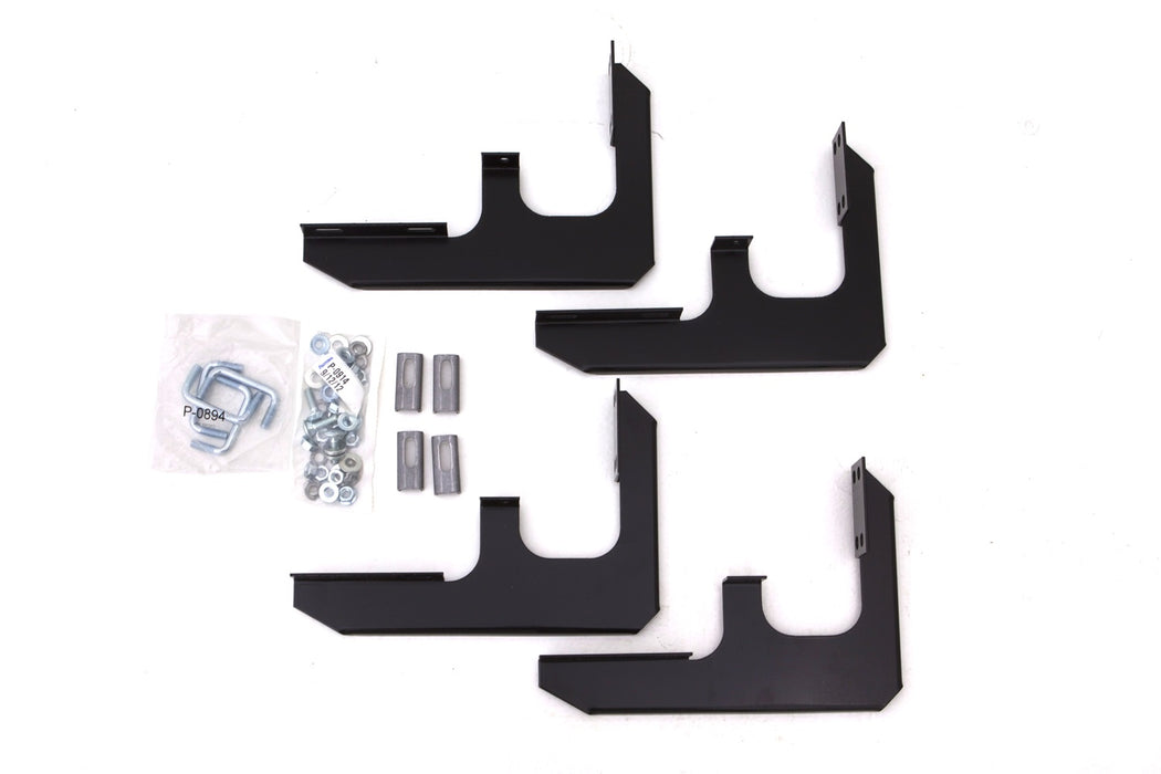 Lund 318094 Nerf Bar Step Bracket Kit; Black; - Truck Part Superstore
