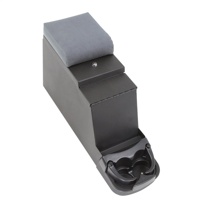 Smittybilt 31811 Security Stereo Floor Console 76-95 Wrangler CJ/YJ Denim Gray Smittybilt - Truck Part Superstore