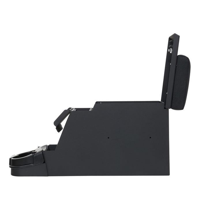 Smittybilt 31815 Security Stereo Floor Console 76-95 Wrangler CJ/YJ Denim Black Smittybilt - Truck Part Superstore