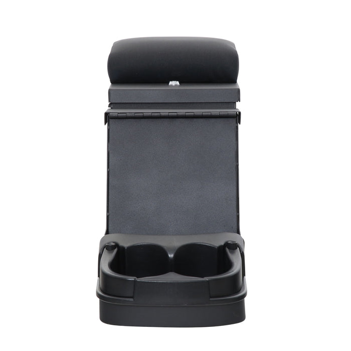 Smittybilt 31815 Security Stereo Floor Console 76-95 Wrangler CJ/YJ Denim Black Smittybilt - Truck Part Superstore