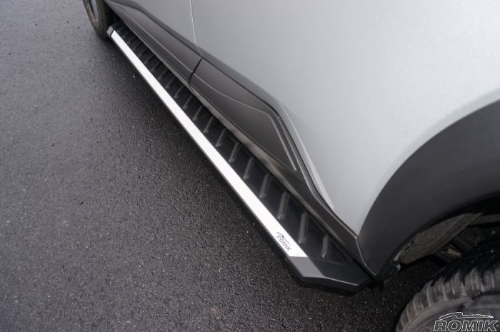 Romik 31824418 2021-Present Nissan Rogue RZR Running Board Stainless Steel Romik - Truck Part Superstore
