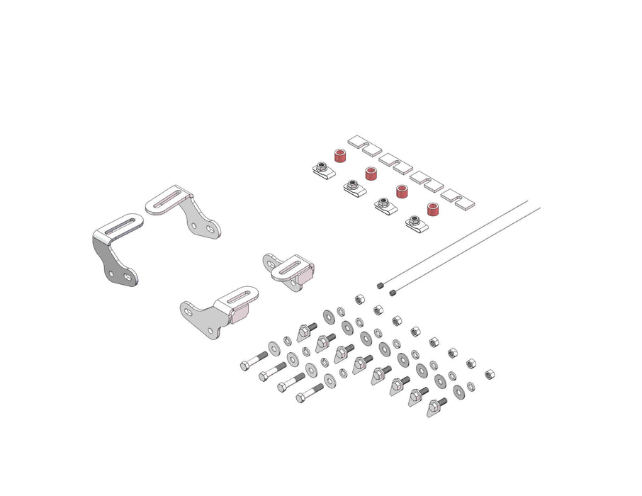 Husky Towing 31853 Fifth Wheel Trailer Hitch Mount Kit - Truck Part Superstore