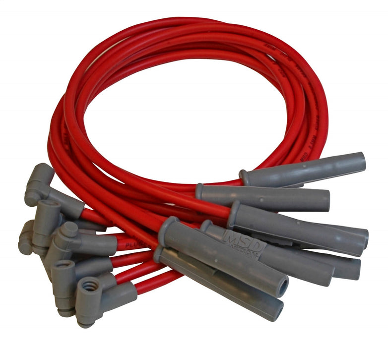 MSD 31869 Custom Spark Plug Wire Set; 8.5mm; Distributorless; w/HEI; - Truck Part Superstore