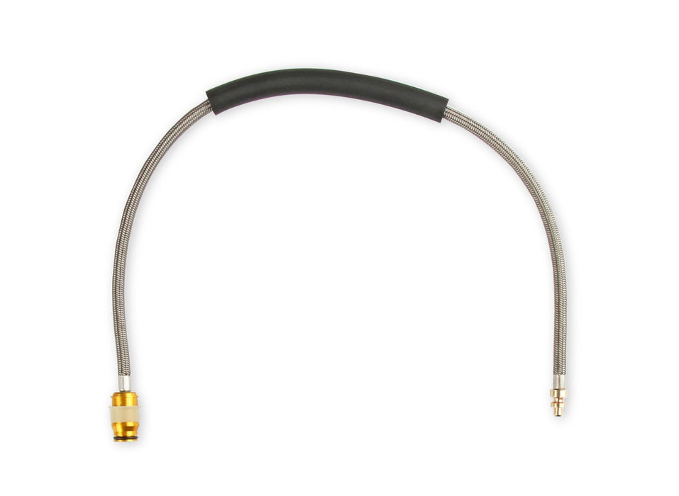 Holley 319-306 High Flow Hydraulic Clutch Line; 24 in.; Braided Steel; - Truck Part Superstore
