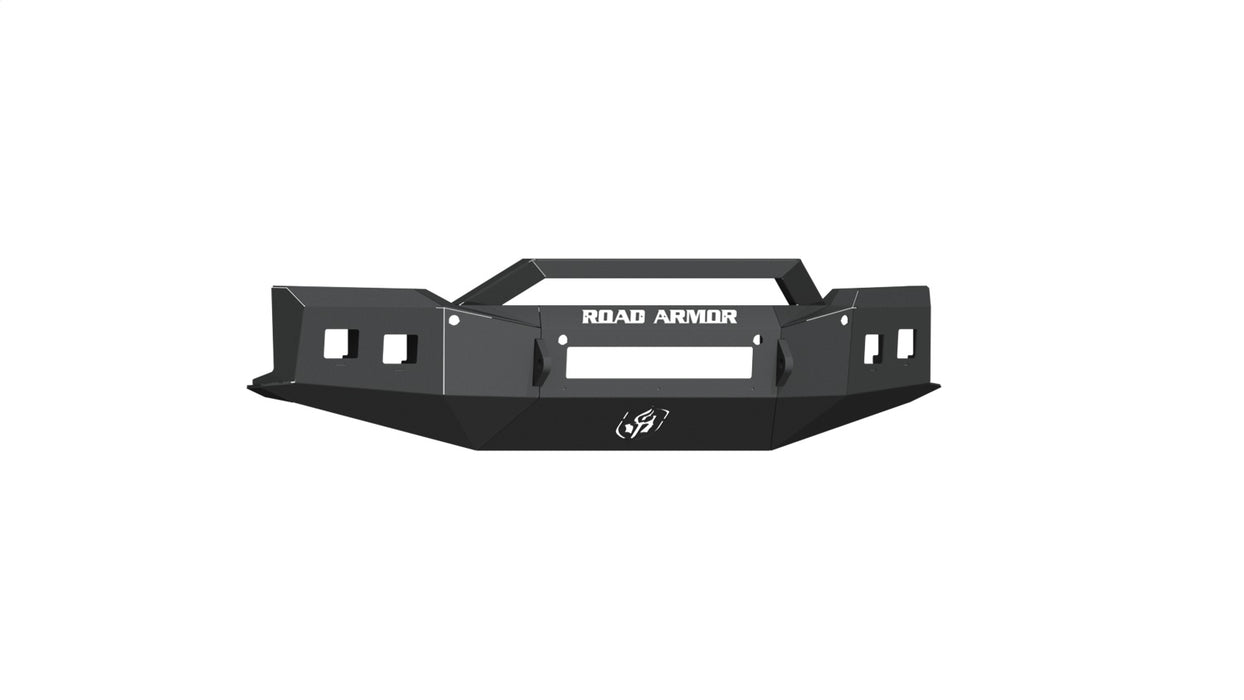 Road Armor 3191F3B-NW Stealth Non-Winch Front Bumper; Sheet Metal; Pre-Runner Guard; Texture Black; - Truck Part Superstore