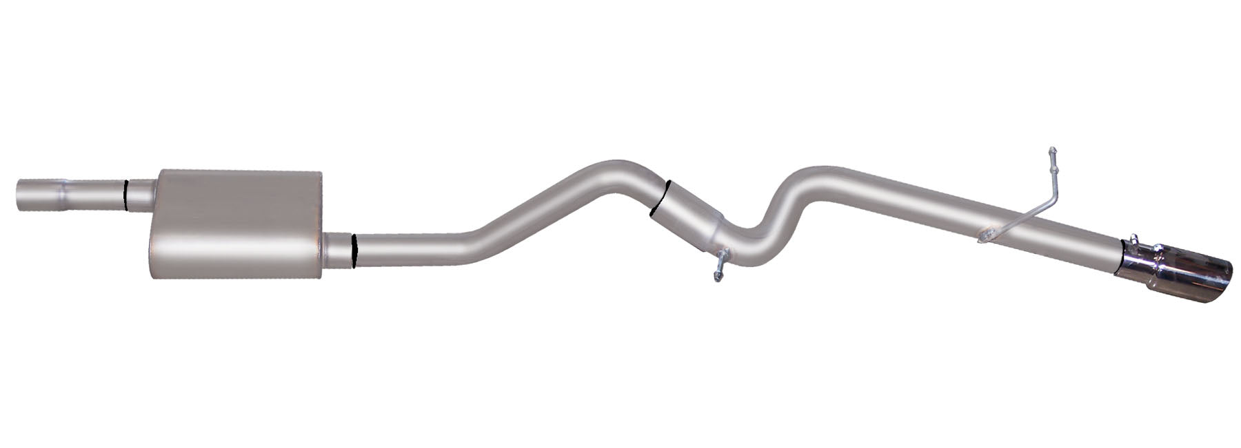 Gibson Performance Exhaust 319871 Cat-Back Single Exhaust System; Aluminized - Truck Part Superstore