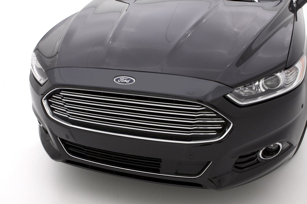 Auto Ventshade (AVS) 320043 Aeroskin Smoke Hood Protector; Low Profile; Grille Fascia Mount; - Truck Part Superstore