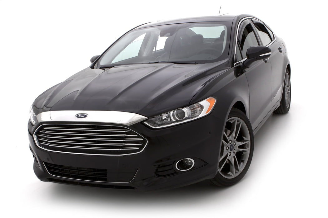 Auto Ventshade (AVS) 320043 Aeroskin Smoke Hood Protector; Low Profile; Grille Fascia Mount; - Truck Part Superstore