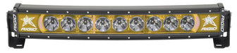 Rigid Industries 32004 20 Inch LED Light Bar Single Row Curved Amber Backlight Radiance Plus RIGID Industries - Truck Part Superstore