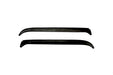 Auto Ventshade (AVS) 32023 Ventshade® Deflector; 2 pc.; Front; Black Stainless Steel; - Truck Part Superstore