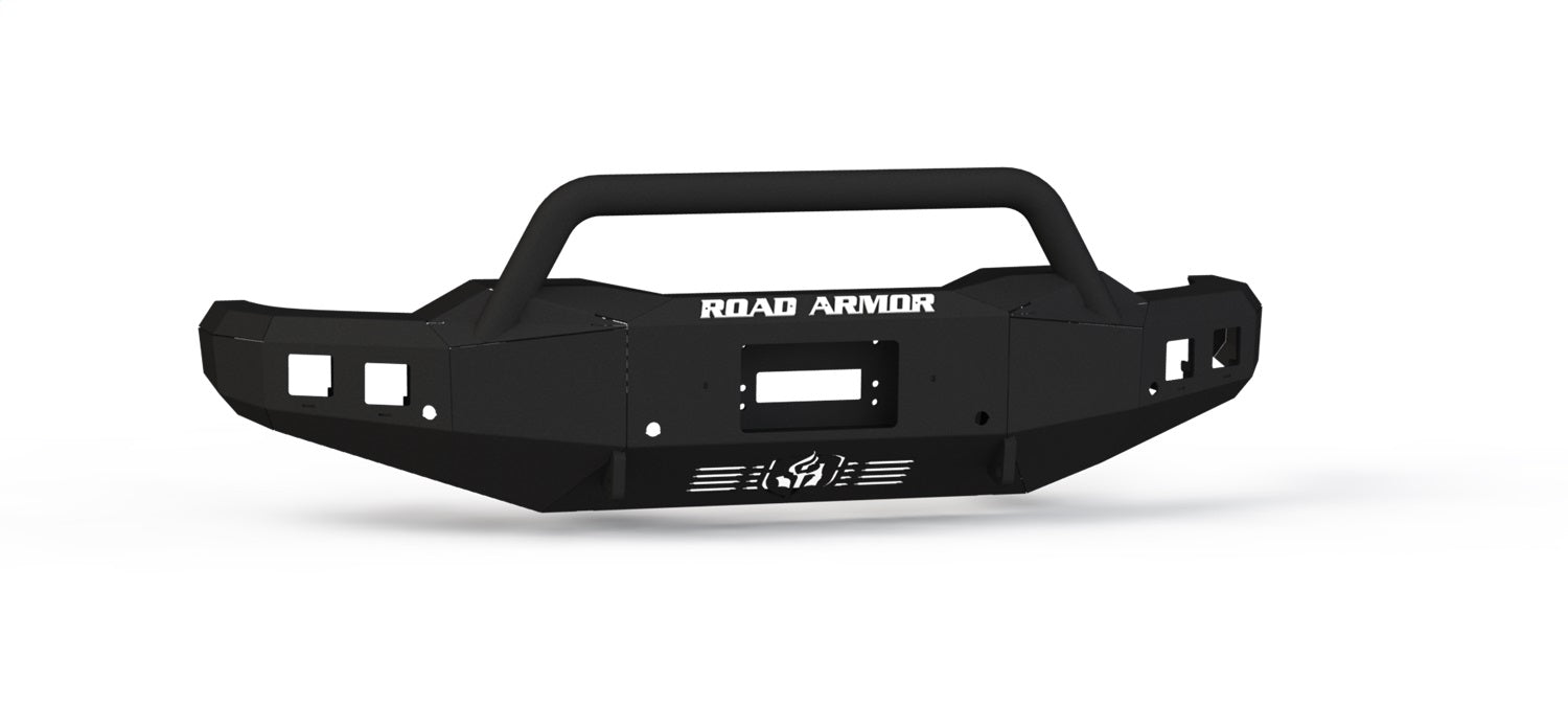 Road Armor 3202F4B-AUS Stealth Winch Front Bumper; Base; - Truck Part Superstore