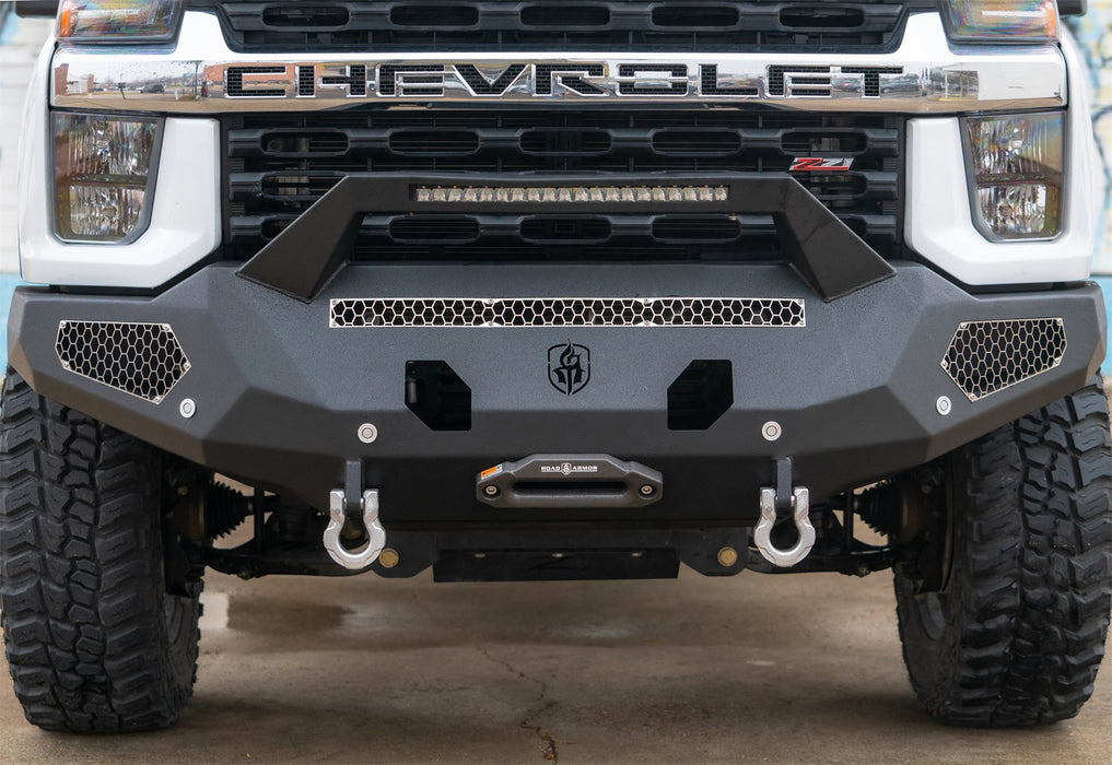 Road Armor 3202EF3B Evolution Front Bumper; Sheet Metal Pre Runner; - Truck Part Superstore
