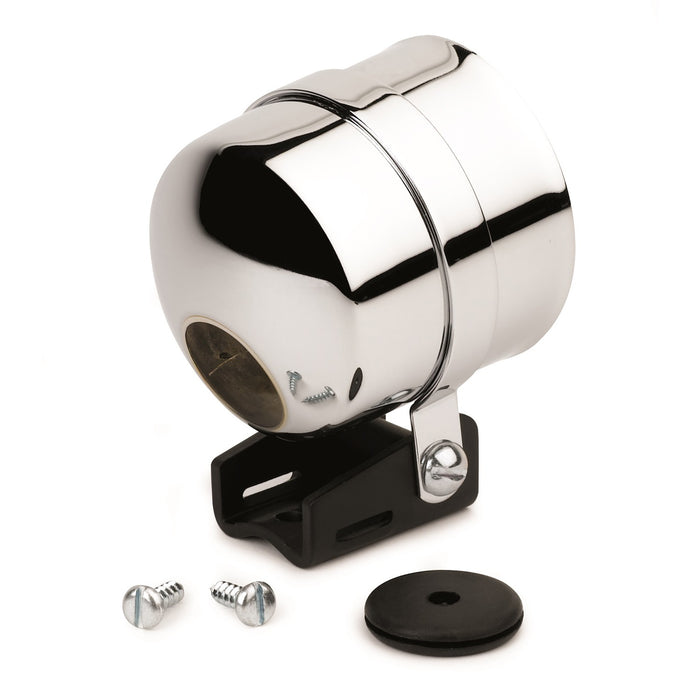 AutoMeter 3203 GAUGE MOUNT; 2 5/8in.; PEDESTAL W/CHROME CUP; FOR MECH. GAUGE - Truck Part Superstore