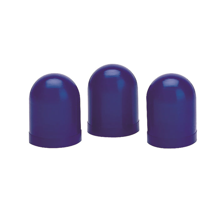 AutoMeter 3207 LIGHT BULB BOOTS; BLUE; QTY. 3 - Truck Part Superstore
