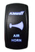 Kleinn Automotive Air Horns 321B Kleinn® Backlit Rocker Switch; Blue; 24-volt; 10 amp; - Truck Part Superstore